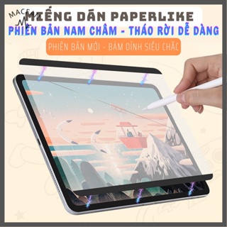 Dán Màn Hình iPad Paperlike Nam Châm Tự Động Dính, Tháo Rời Dễ Dàng  - Chống Vân Tay, Chống Chói, Chống Trầy Xước