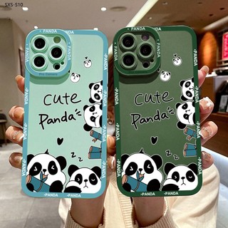 Samsung Galaxy S8 S9 S10 S10E Plus S8+ S9+ Cho Ốp lưng điện thoại In Hình Cute Cute Panda