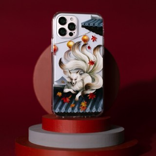 Ốp iphone Cáo chín đuôi silicon dẻo ip 7 8 Plus 6 6s Plus 11 13 12 14 Pro MAX XR X XS MAX SE 2020 u383