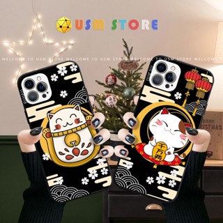 Ốp lưng Mèo Thần Tài iphone 6/7 P/8 P/X/Xmax /11Pro/11Promax /12 Mini/12Pro/12Promax/13pro/13Promax/13mini/14 Pro/ 14