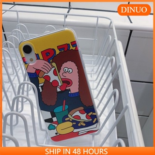 Ốp lưng iphone Ốp Điện Thoại Mềm In Hình pizza Cho iPhone X / XS iPhone 7 / 8plus 14 Dinuo case