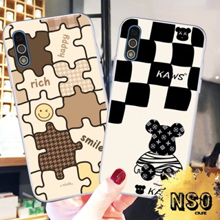 Ốp Vsmart Bee 3 - Live In Hình Họa Tiết Ca Rô Kẻ trái tim đẹp dễ thương Hot Trend 2023