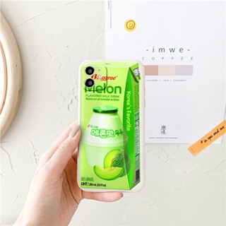 Ốp lưng iphone Vỏ kẹo nước uống Melon iphone 7 8 Plus 6 6s Plus 11 13 12 14 Pro MAX XR X XS MAX SE 2020 tr1328