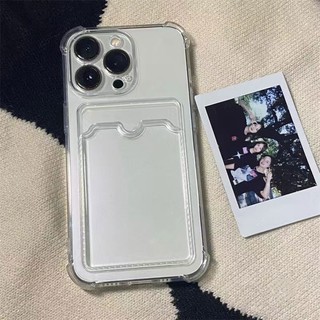 Ốp điện thoại bằng silicon có ngăn đựng thẻ cho Iphone 11 12 13 Mini 14 Plus Pro Max 5G 4G 2022