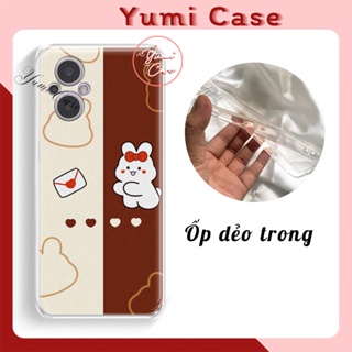 Ốp điện thoại mẫu gấu CUTE14 cho tất cả dòng điện thoại Yumi Case