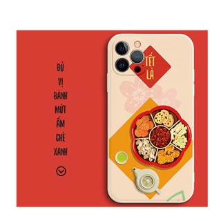 Ốp iphone Tết là Mứt cạnh vuông dẻo ip 6/6splus/7plus/8/8plus/xr/xs/12/13/14pro/max/plus/promax tr565