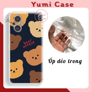 Ốp điện thoại mẫu gấu CUTE02 cho tất cả dòng điện thoại Yumi Case