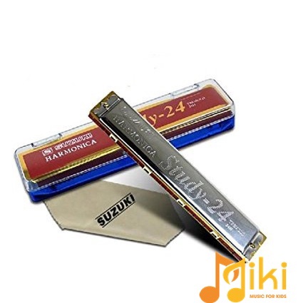 Kèn Harmonica Suzuki Study 24, Study 24 Tone C, Study 24, Suzuki 24 Study, Hamonica 24, Harmonica 24 Study