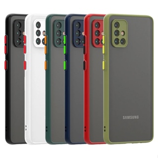 Ốp điện thoại cứng mặt nhám trong suốt chống sốc dành cho Samsung Galaxy ss M51 M31 M11 M31S M01 J5 J2 J7 Prime 5G  4G 2022