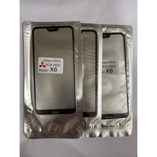Kính liền keo Nokia X6/ Mặt kính có keo OCA Nokia X6 ( Giá sỉ )