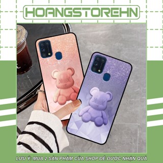 Ốp lưng Samsung M31 in hình Bearbrick dễ thương siêu đáng yêu