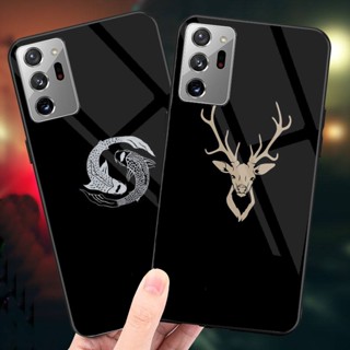 Ốp Lưng SAMSUNG GALAXY NOTE 20, NOTE 20 ULTRA mặt kính cường lực cao cấp thiết kế riêng