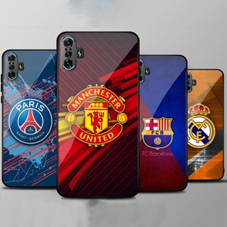 Ốp Lưng XIAOMI REDMI K40 GAMING mặt kính cường lực cao cấp In hình Câu Lạc Bộ Bóng Đá