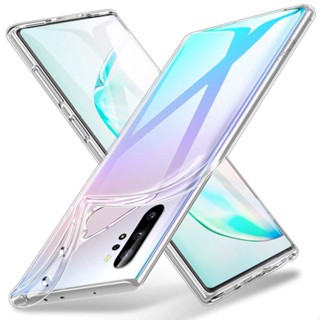 Ốp Samsung Note 10 Plus dẻo trong suốt chống sốc (Loại đẹp)