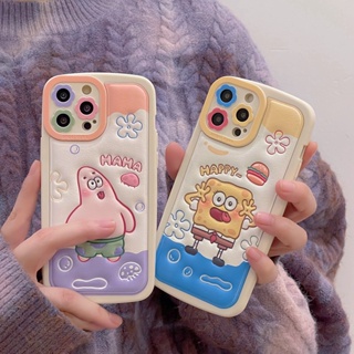 Ốp Điện Thoại Họa Tiết SpongeBob Cho Iphone 14 pro max 12 pro max 11 pro max 13promax 14 pro 14 plus