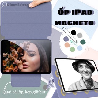 Bao da Smart Folio Magneto siêu mỏng, mặt lưng nam châm từ tính cho  Air 4/5, Pro 11", 12.9", Mini 6 (Loại có quai)