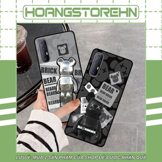 Ốp Oppo Reno 3 Pro in hình Bearbrick dễ thương siêu đáng yêu