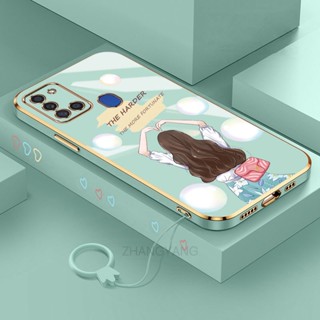 ốp lưng Samsung a21s Ốp Điện Thoại TPU Dẻo Họa Tiết Hoạt Hình Dễ Thương Phụ nữ Cho Samsung a21s