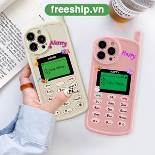 Ốp iphone hình điện thoại Marry Happy siêu xinh iphone 6/6splus/7/7plus/8/8plus/x/xs/11/12/13/14/pro/max/plus/promax