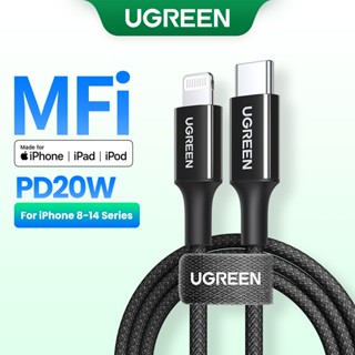 【MFI Certified】UGREEN Cáp sạc cổng usb-c sang lightning 480mbps thích hợp cho Apple 14/13/13 pro/ipad/macbook pro