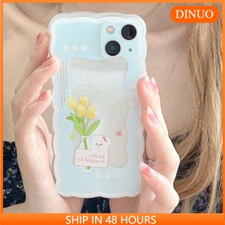 Ốp lưng iphone Ốp Điện Thoại Họa Tiết Hoa Tulip Cho Iphone 12 xs / xr / 6Plus-14 13Promax Dinuo case