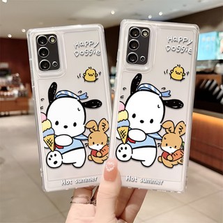 Ốp Điện Thoại Trong Suốt Hình Pochacco Cho samsung S22 ULTRA A03 A13 A12 A31 A32 A53 A52 A10S A51 A71 A50 A20 Note 10 Pro