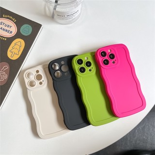 Ốp Điện Thoại TPU Silicone Dẻo Màu Trơn In Họa Tiết Sóng Biển Fasion Cho OPPO Reno 7 Reno 8 Pro Plus Lite Z 5G