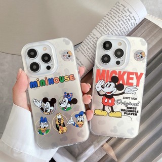 Ốp Điện Thoại In Hoạt Hình Mickey minihouse Dễ Thương Cho iphone 14 Pro Max 14 plus 13 Pro Max 13 13pro 11 12Pro 12 Pro Max