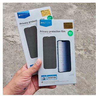 [ 2 in 1 ] kính cường lực chống nhìn trộm , chống vân tay cho iPhone 14 , 14 pro,14 pro max ,14 plus chính hãng Kuzoom
