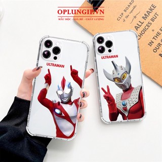 Ốp iphone siêu nhân ultraman silicon dẻo cạnh vuông cho iphone 11 13 pro max 14 12 pro max mini x r s max 6 s 7 8 plus