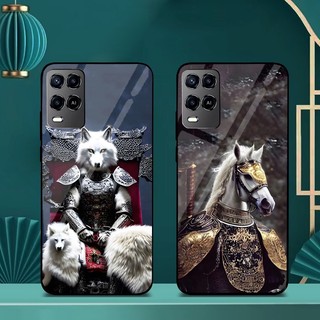Ốp Lưng OPPO A54 Mặt lưng kính cao cấp, thiết kế độc quyền 12 con giáp chiến binh