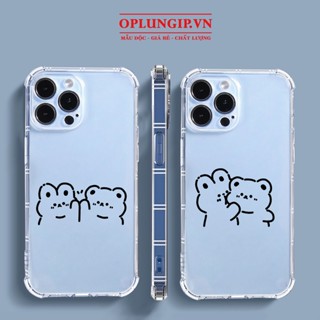 Ốp lưng iphone gấu đôi chống sốc cho iphone 11 13 pro max 14 12 pro max mini x r s max 6 s 7 8 plus
