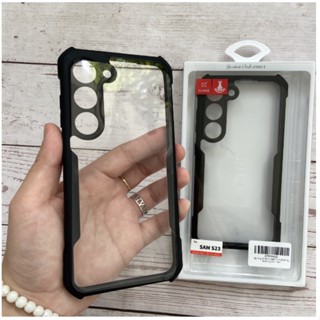 Ốp lưng chống sốc Xundd cho Samsung S23, S23 Plus, S23 Ultra _ Lưng kính viền dẻo chống sốc