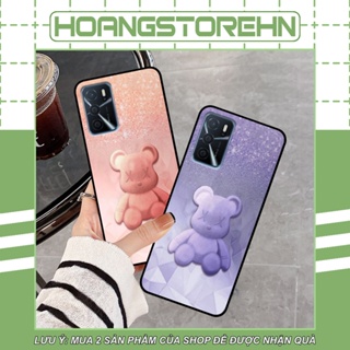 Ốp Oppo A16 / A16s in hình Bearbrick dễ thương siêu đáng yêu