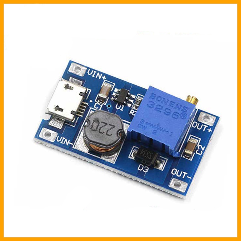Module Tăng Áp Boost DC DC 2-24V 2A MT3608 V2