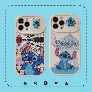 Ốp Điện Thoại Hình Hoạt Hình Stitch Cho iPhone 14 Plus 14 13 12 11 Pro Max