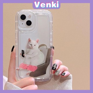 Ốp điện thoại TPU dẻo trong suốt chú mèo đáng yêu thích hợp cho iPhone 14 Pro Max 14 13 12 11 Plus Pro Max 7 Plus X XR