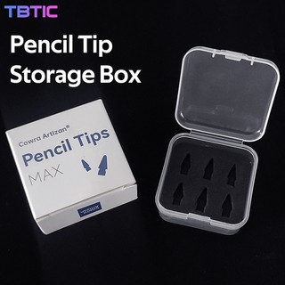 Hộp đựng đầu bút cảm ứng TBTIC bằng nhựa trong suốt thích hợp cho iPad Pencil 1st 2nd