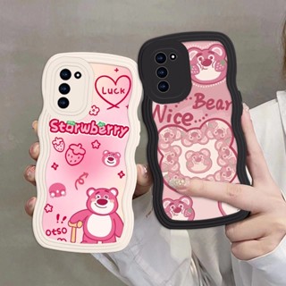 Ốp Điện Thoại silicone Mềm Chống Rơi In Hình Gấu Dâu Tây Xinh Xắn Cho OPPO A53 5G