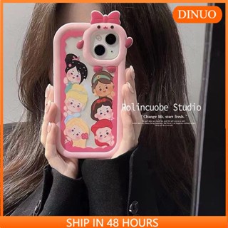 Ốp lưng iphone Ốp Điện Thoại Dẻo Họa Tiết Hoạt Hình Công Chúa Dễ Thương Chống Sốc Cho iPhone 13 11 14propromax XR 78plus Dinuo case