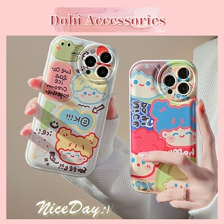 Ốp Lưng Iphone Graffiti Bé Gái Hoạt Hình Dễ Thương Cho Iphone 7 8 Plus SE X XS XS Max 11 12 13 14 Pro Max Dobi O12