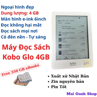 Máy Đọc Sách Kobo Glo 4GB (Ngoại Hình Đẹp) - Đã Cài Đặt Koreader