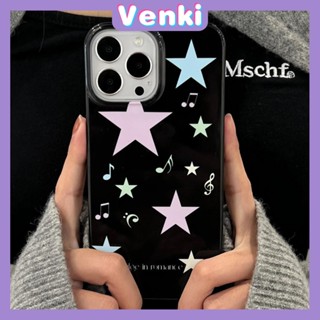 Case iPhone 14 Pro Max Soft TPU Candy Case Twinkle Stars Glossy Black Case Camera Protection Shockproof For iPhone 13 12 11 Plus Pro Max 7 Plus X XR