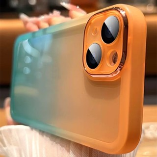 Ốp Điện Thoại TPU Màu Gradient Sang Trọng Cho iPhone 14 13 Pro Max 11 12 Pro Max 7 + 8 14 Plus Xs / S XR Xs Max