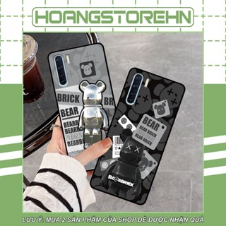Ốp Oppo A91 / Reno 3 in hình Bearbrick dễ thương siêu đáng yêu