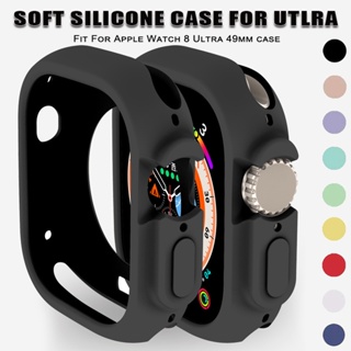 Ốp Bảo Vệ Bằng TPU Silicon Mềm Chống Sốc Chống Trầy Cho Apple Watch Ultra 49mm