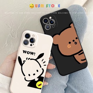 Ốp lưng Gấu và Puchacco iphone 6/7 P/8 P/X/Xmax /11Pro/11Promax /12 Mini/12Pro/12Promax/13pro/13Promax/13mini/14 Pro/ 14