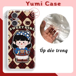 Ốp điện thoại mẫu gấu CUTE04 cho tất cả dòng điện thoại Yumi Case
