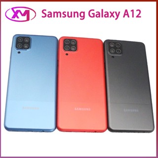 Mặt Lưng Điện Thoại Bằng Kính Thay Thế Chuyên Dụng Cho Samsung Galaxy A12 A125 A125F SM-A125F