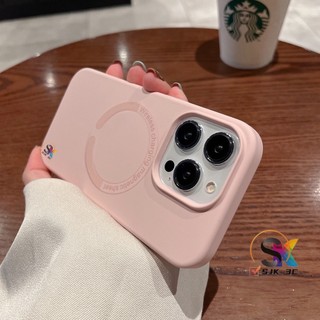 Ốp Điện Thoại Silicon Từ Tính Chất Lượng Cao Cho iPhone 11 Pro Max 12 Pro Max 13 Pro Max 14 Pro Max